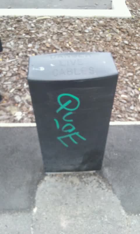 Graffiti, a report photo