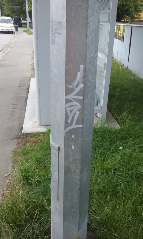 Graffiti, a report photo