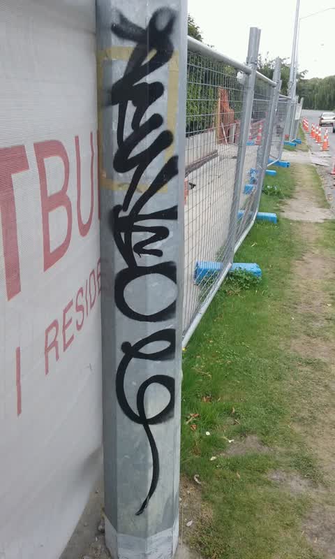 Graffiti, a report photo