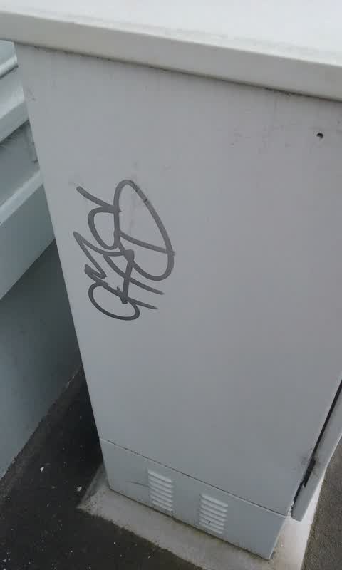 Graffiti, a report photo