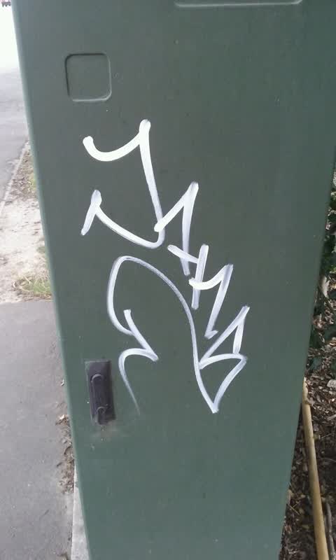 Graffiti, a report photo