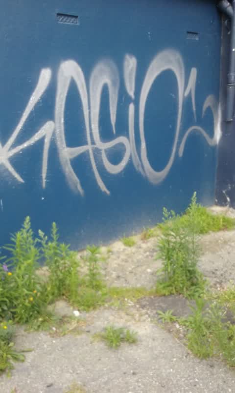 Graffiti, a report photo