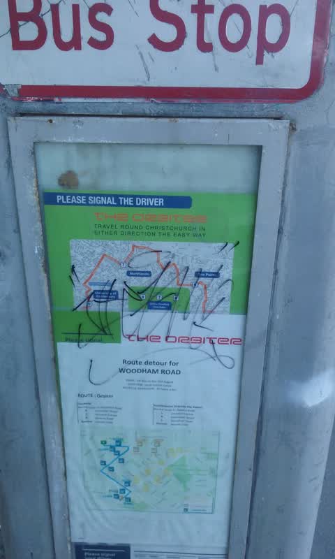 Graffiti, a report photo