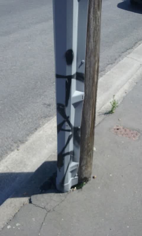 Graffiti, a report photo