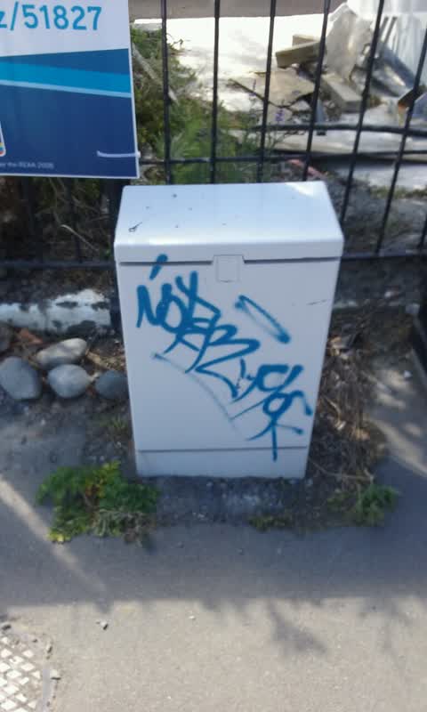 Graffiti, a report photo