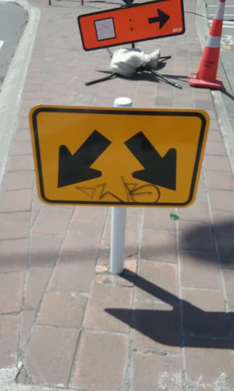 Graffiti, a report photo