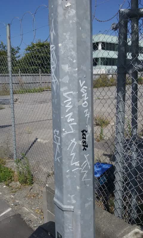 Graffiti, a report photo