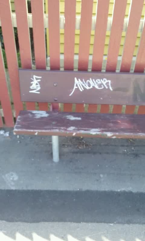 Graffiti, a report photo