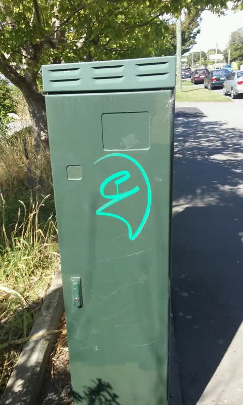 Graffiti, a report photo