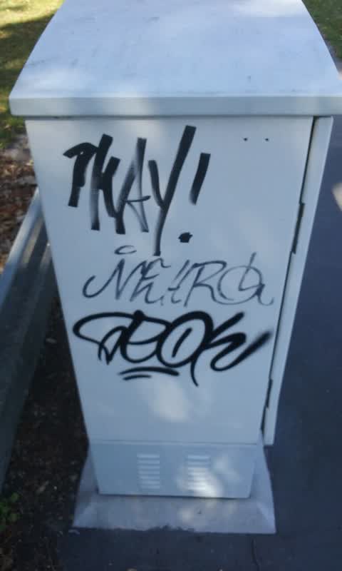 Graffiti, a report photo