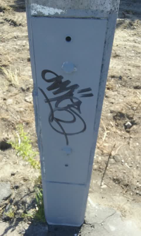 Graffiti, a report photo