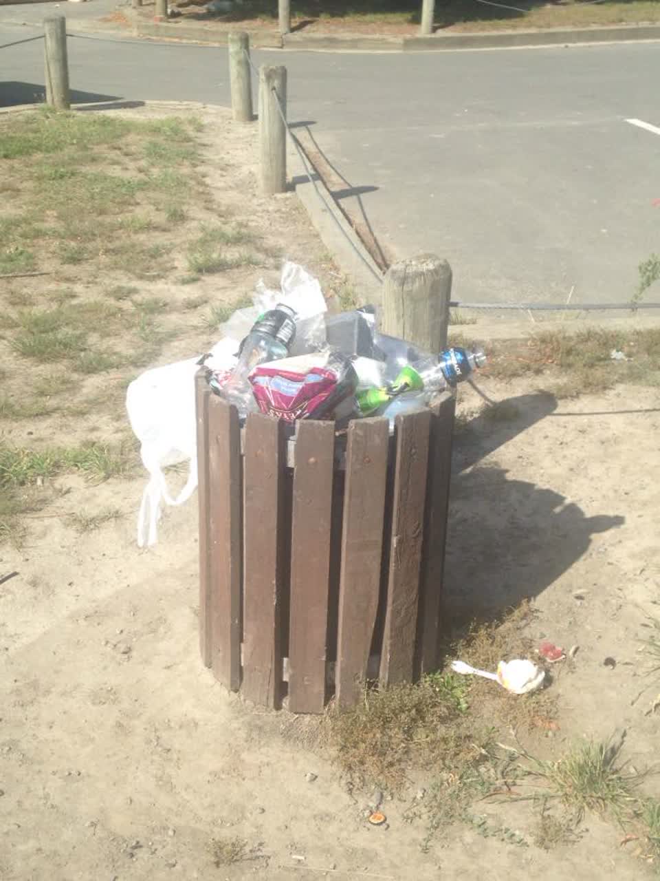 The photograph attached to this parks report