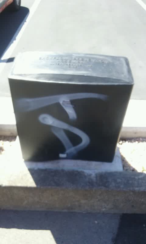 Graffiti, a report photo