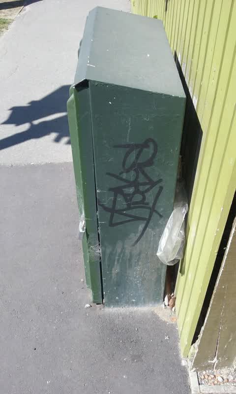 Graffiti, a report photo