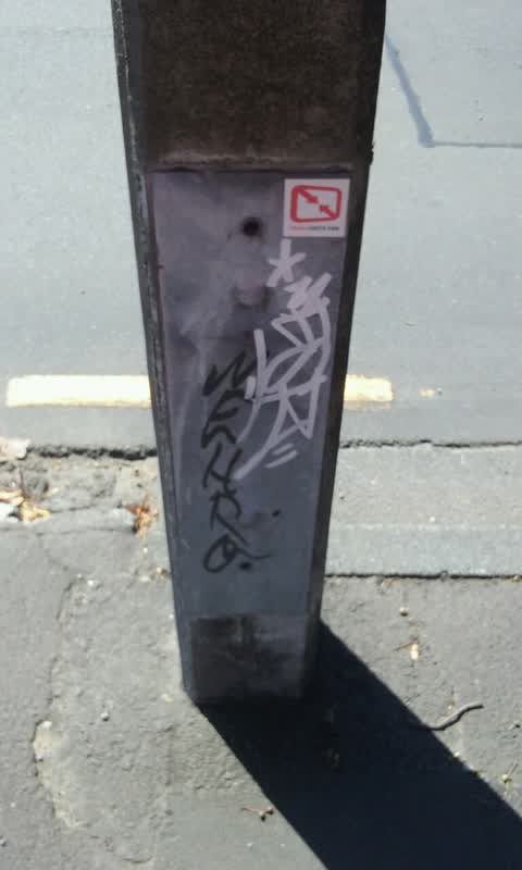 Graffiti, a report photo
