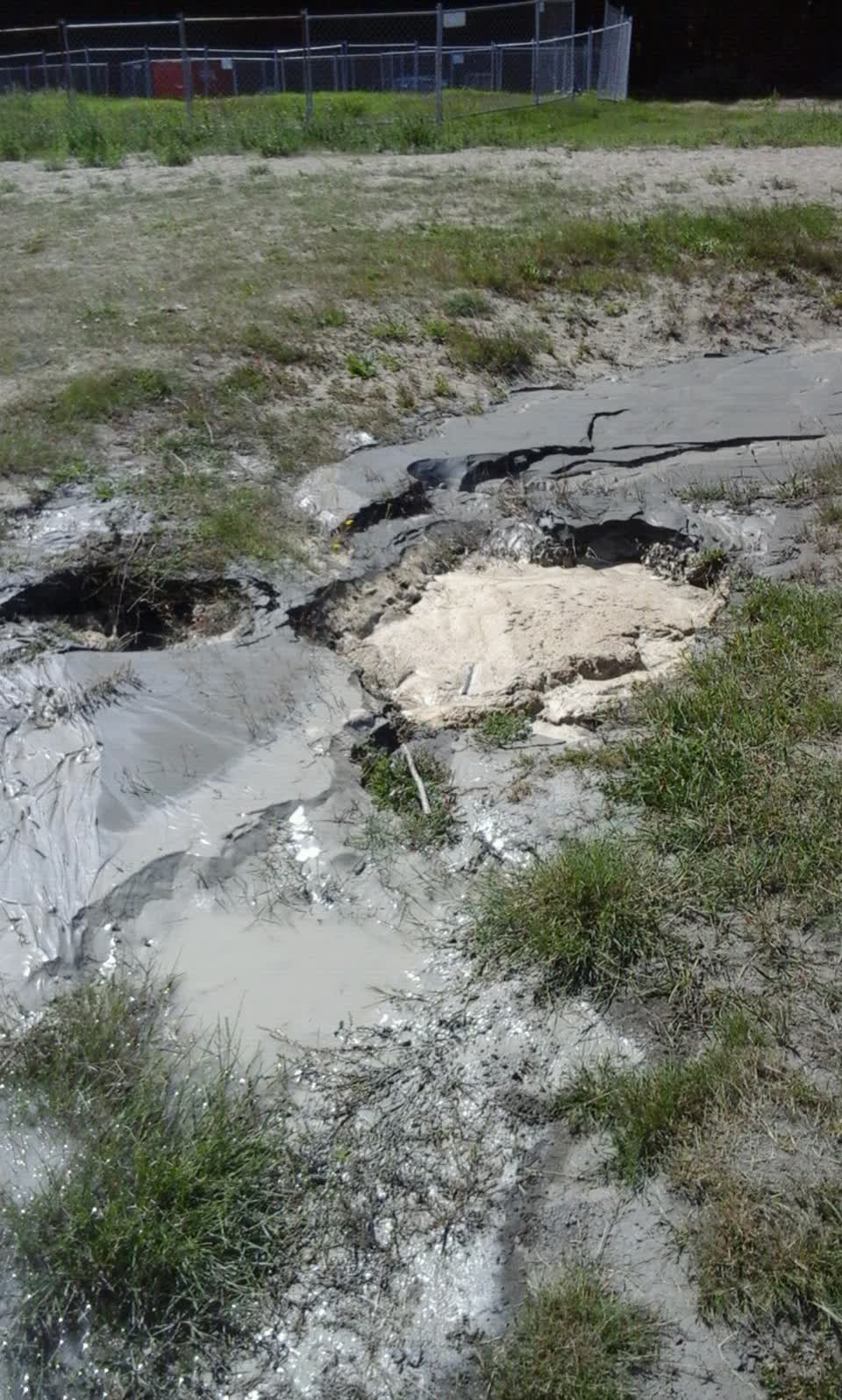 The photograph attached to this parks report