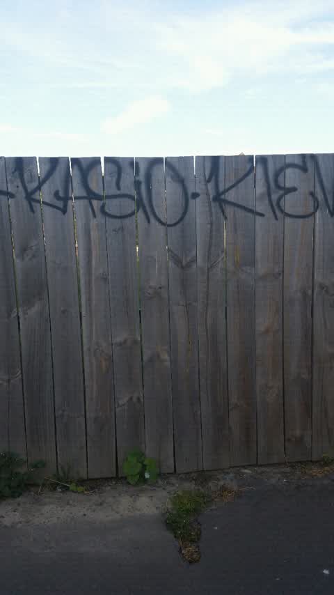Graffiti — a report photo
