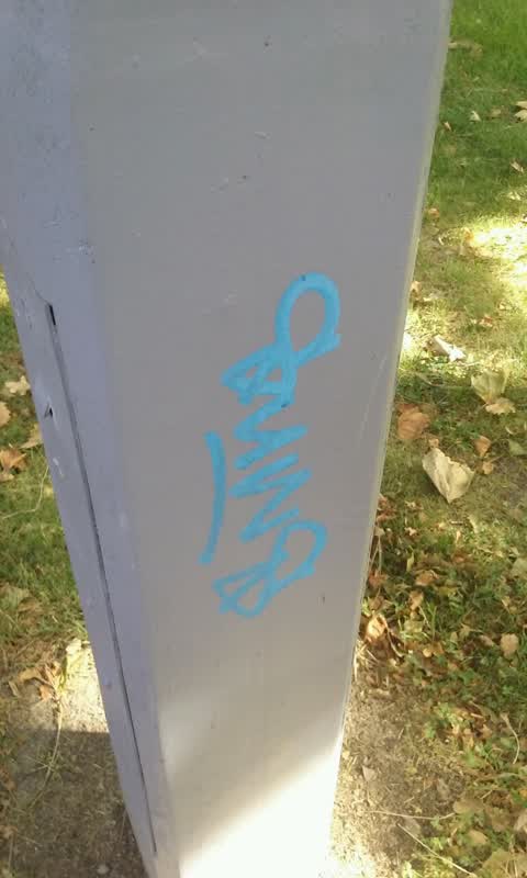 Graffiti, a report photo