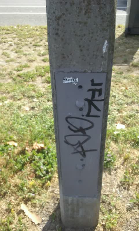 Graffiti, a report photo