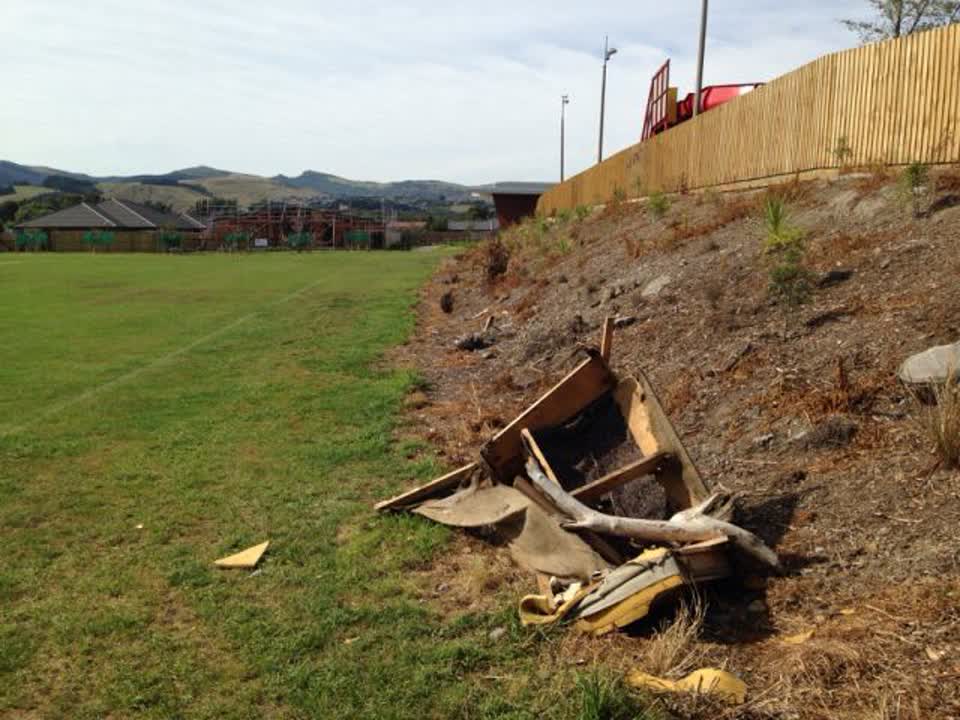 The photograph attached to this parks report