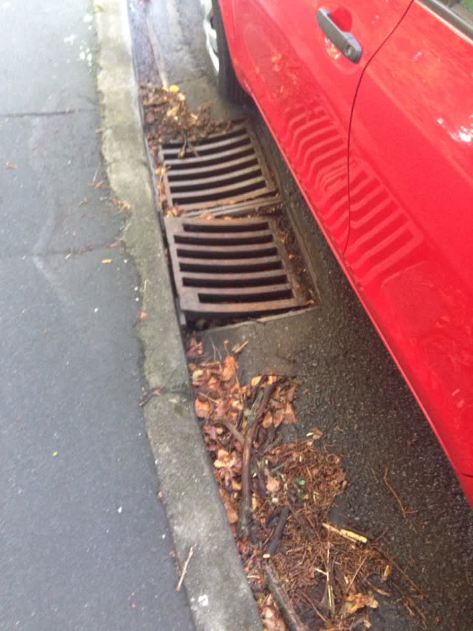 The photograph attached to this wastewater/stormwater report