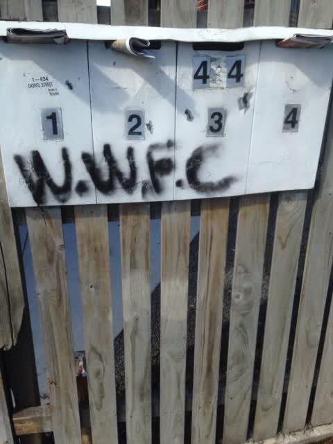 Graffiti, a report photo