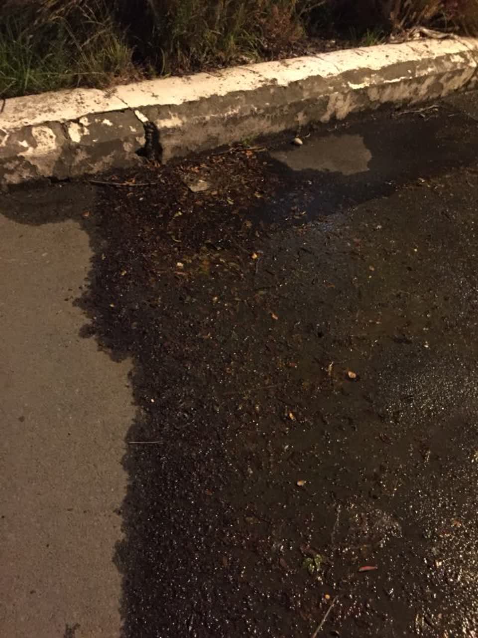 The photograph attached to this water supply report