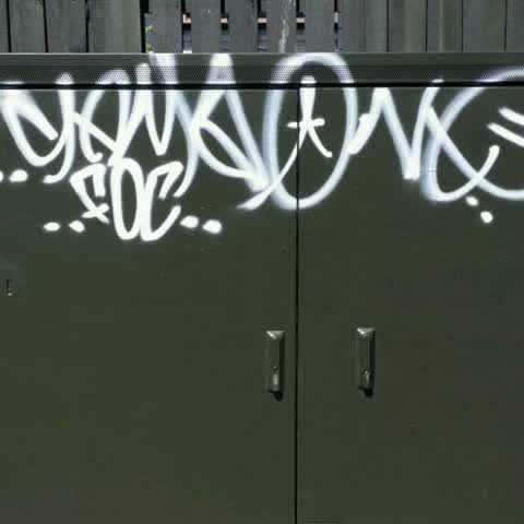 Graffiti, a report photo
