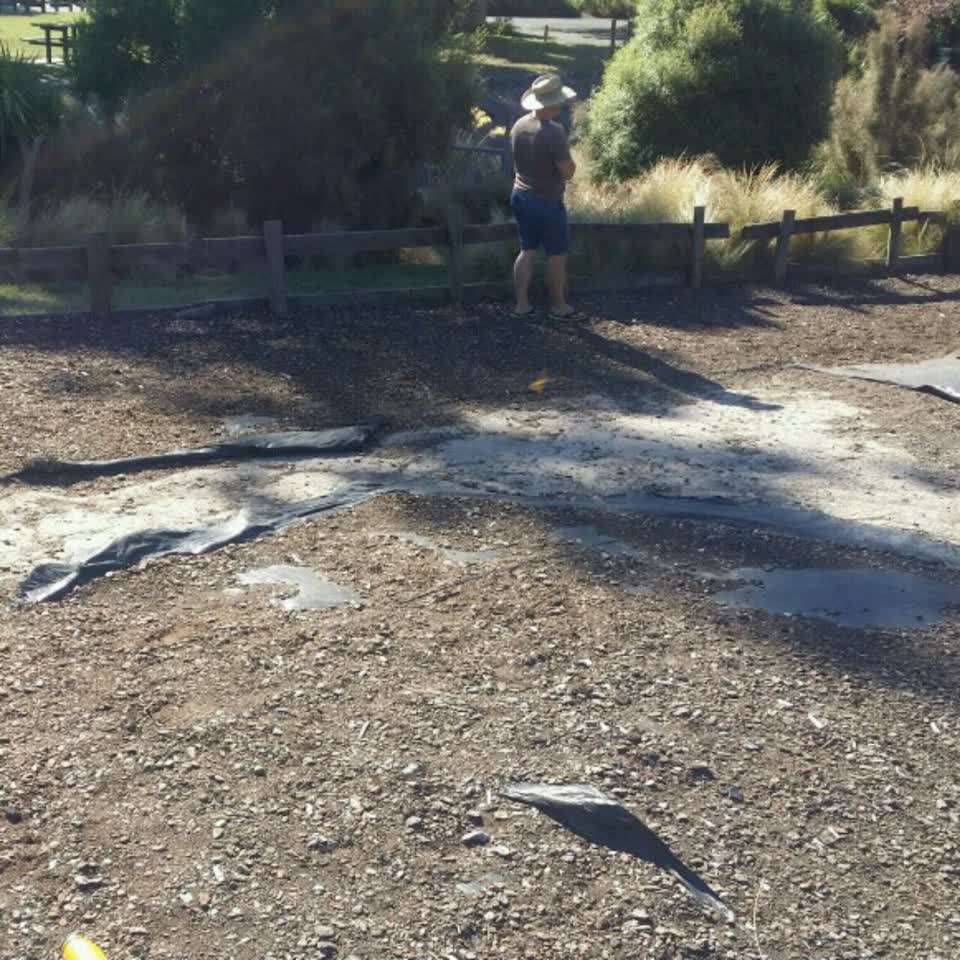 The photograph attached to this parks report