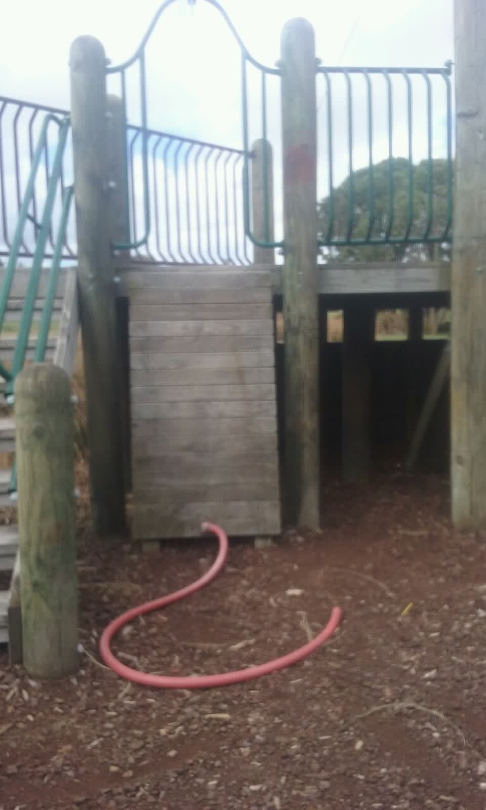The photograph attached to this parks report