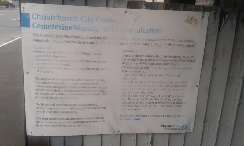 The photograph attached to this parks report