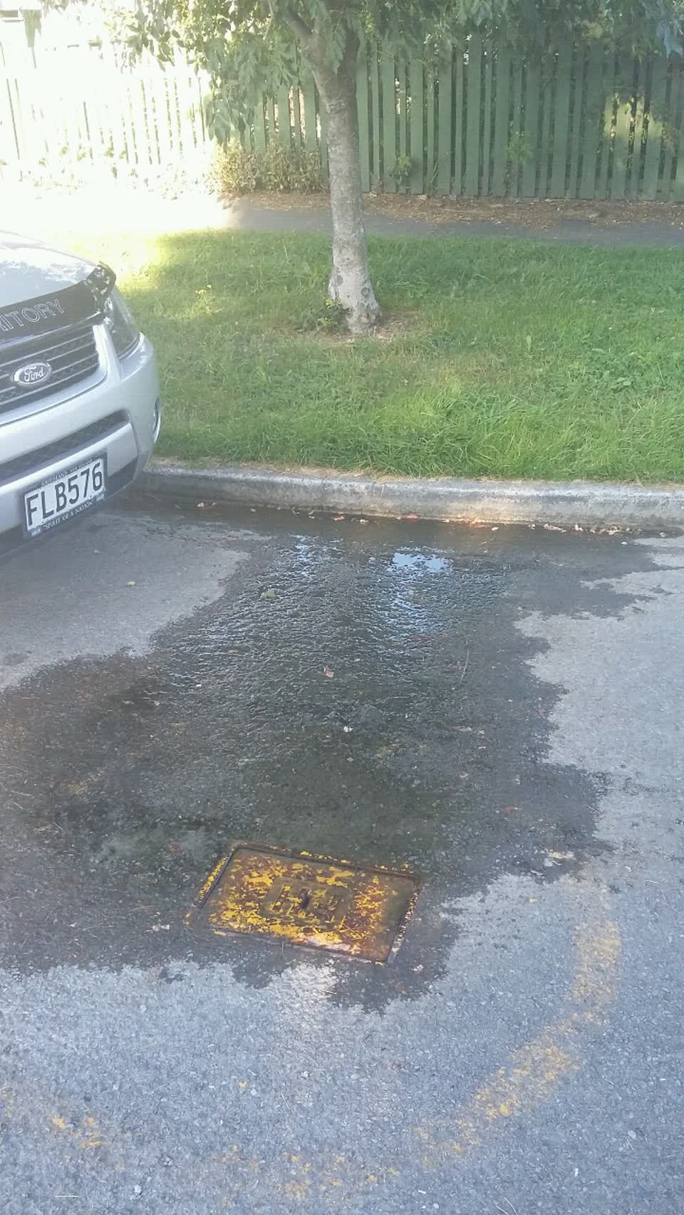 The photograph attached to this water supply report