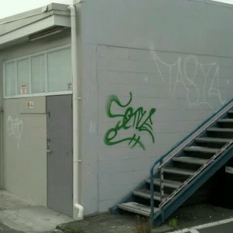 Graffiti, a report photo