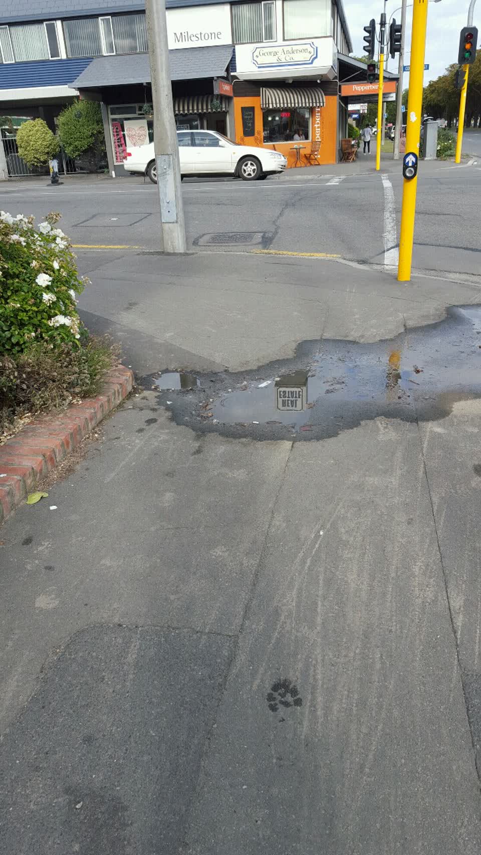 The photograph attached to this water supply report