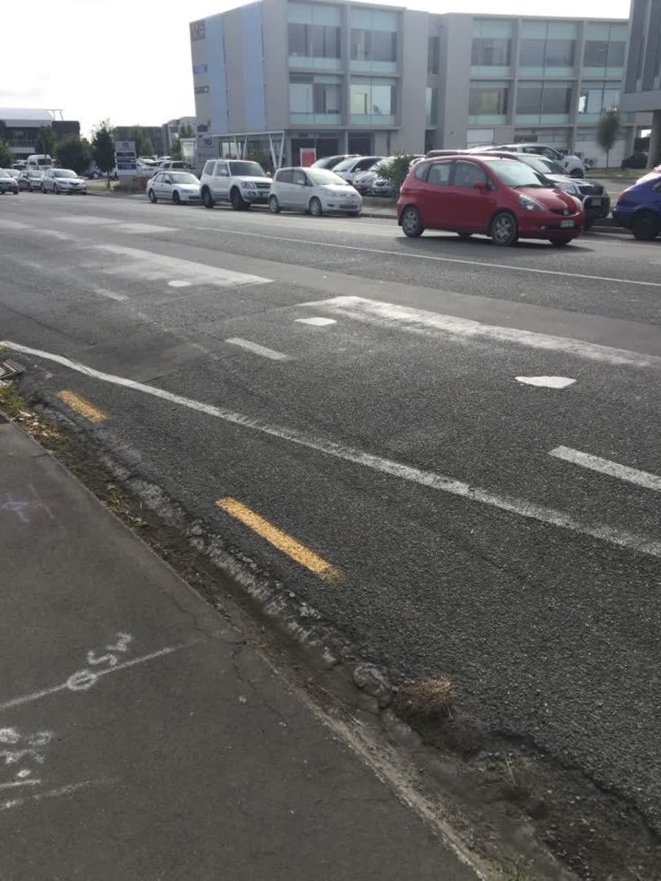 The photograph attached to this wastewater/stormwater report