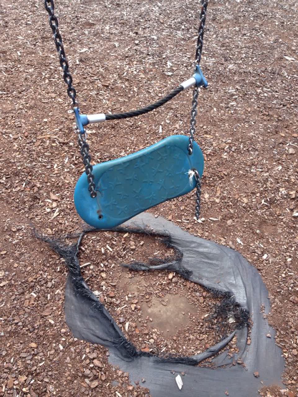 The photograph attached to this parks report
