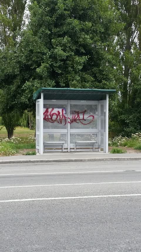 Graffiti, a report photo