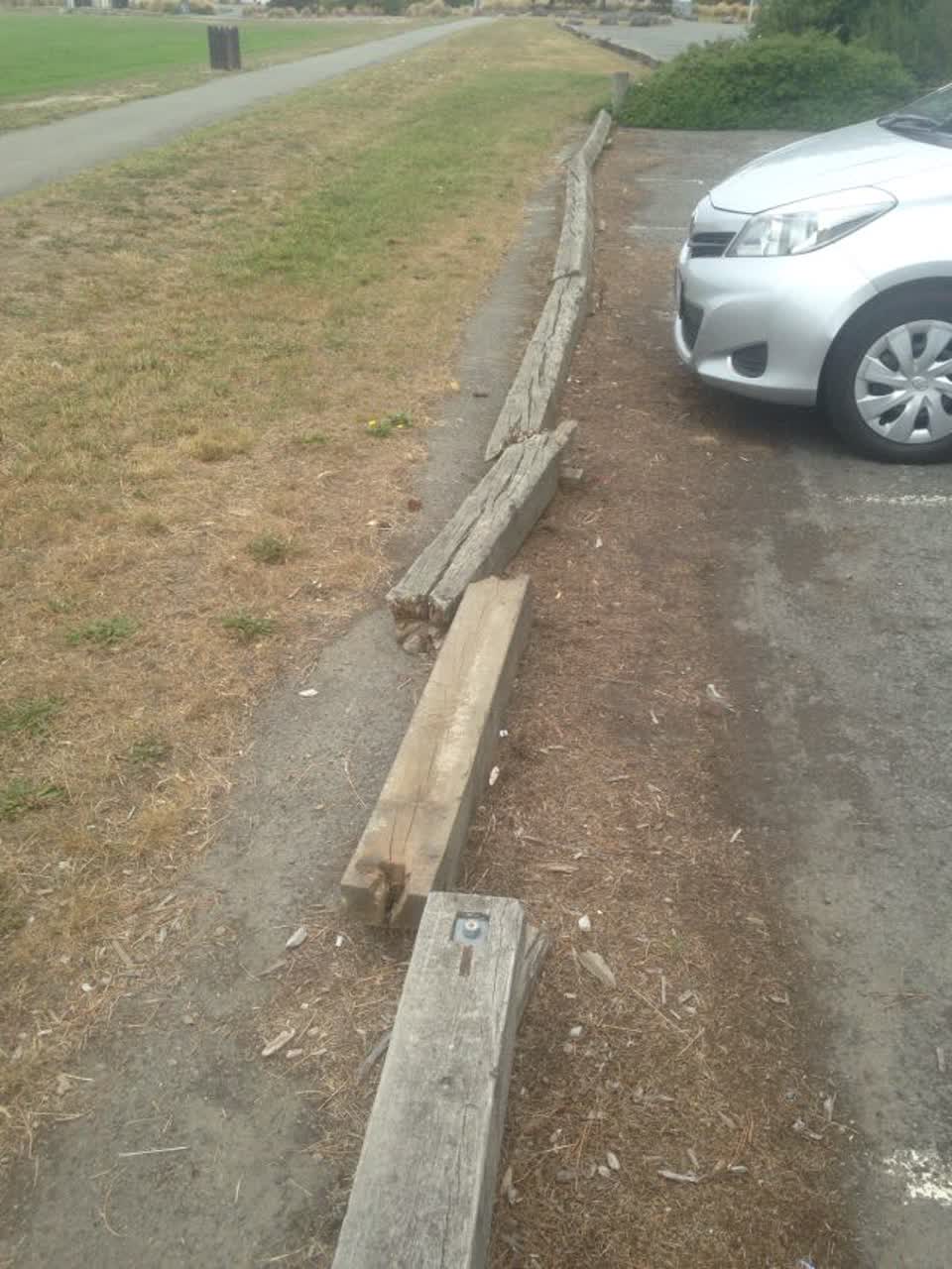 The photograph attached to this parks report