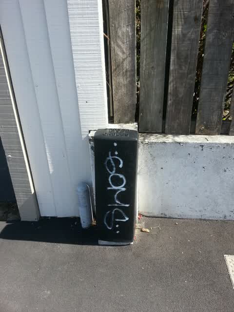 Graffiti, a report photo