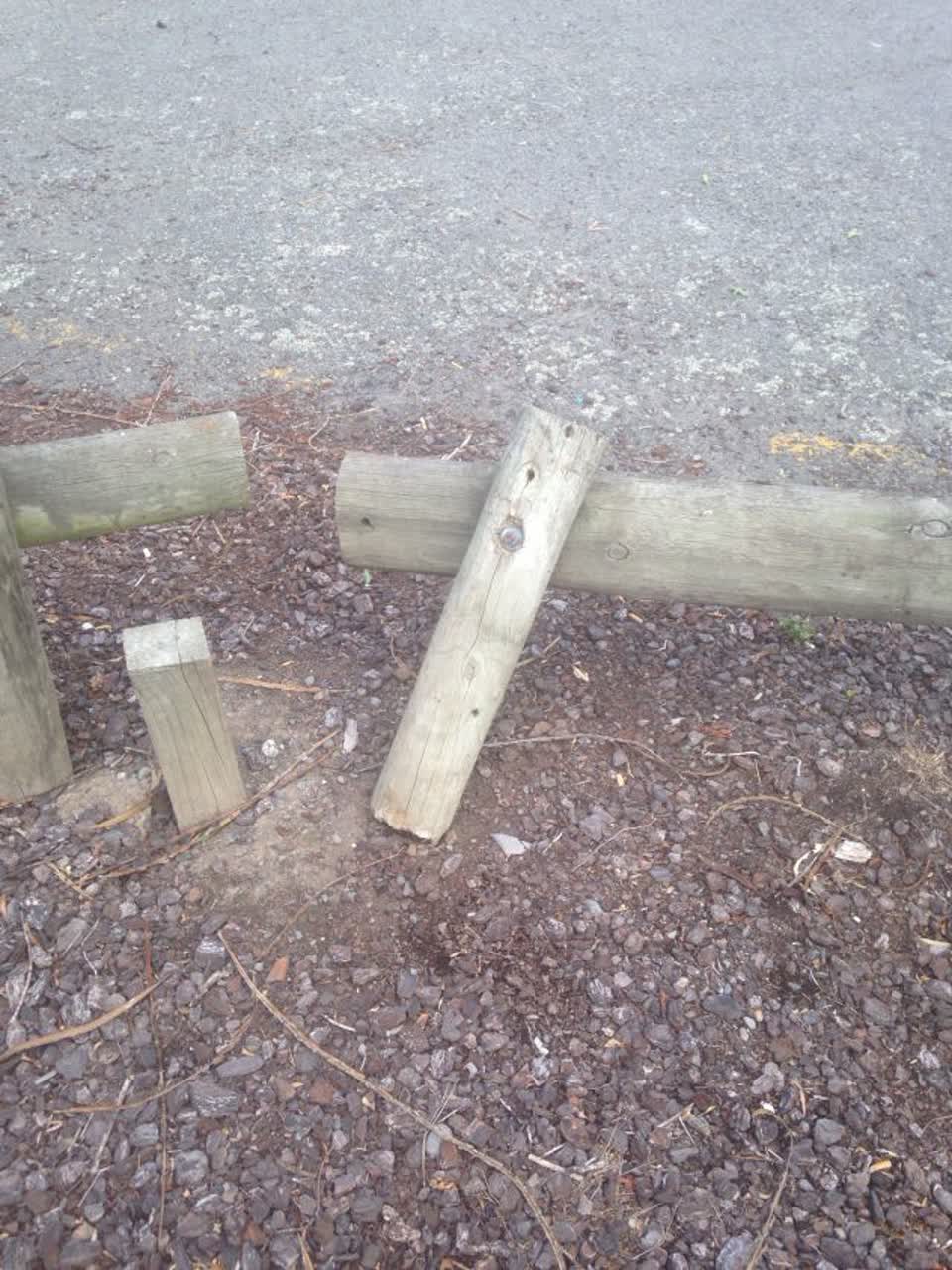 The photograph attached to this parks report