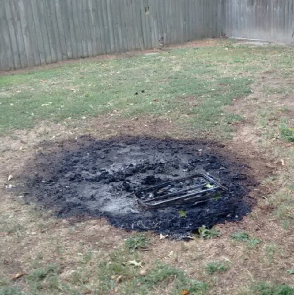 The photograph attached to this parks report