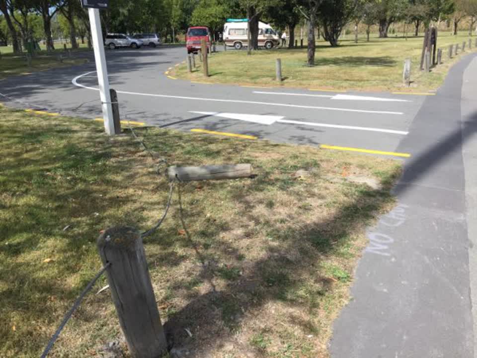The photograph attached to this parks report