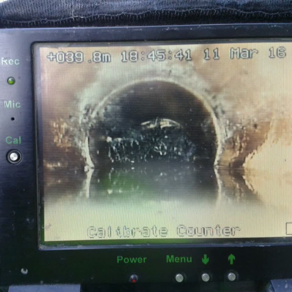 The photograph attached to this wastewater/stormwater report