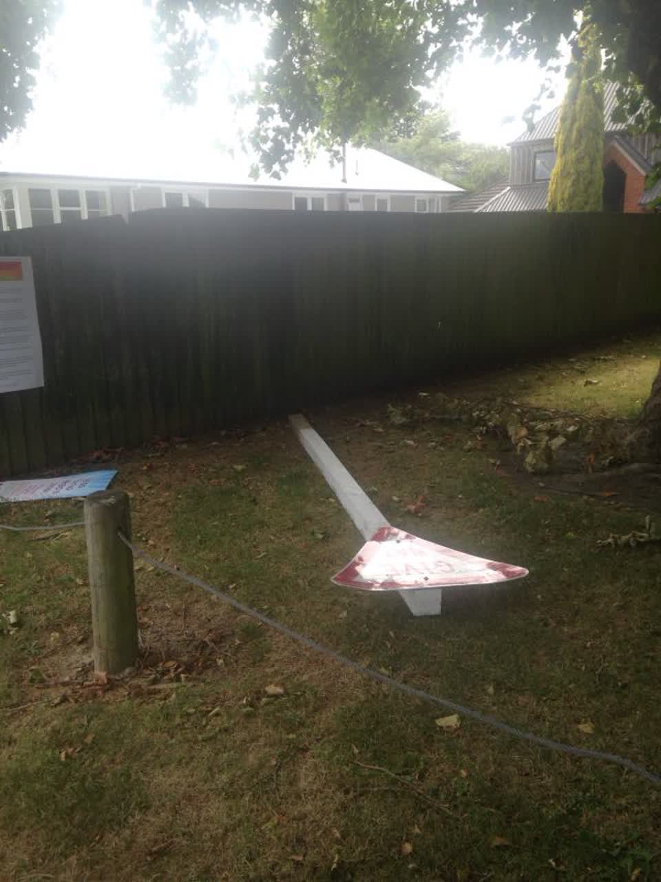 The photograph attached to this parks report