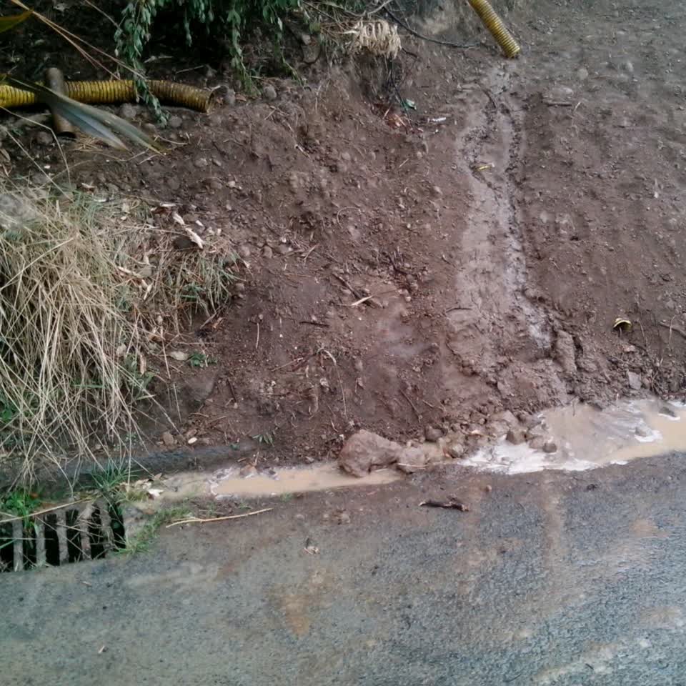 The photograph attached to this wastewater/stormwater report