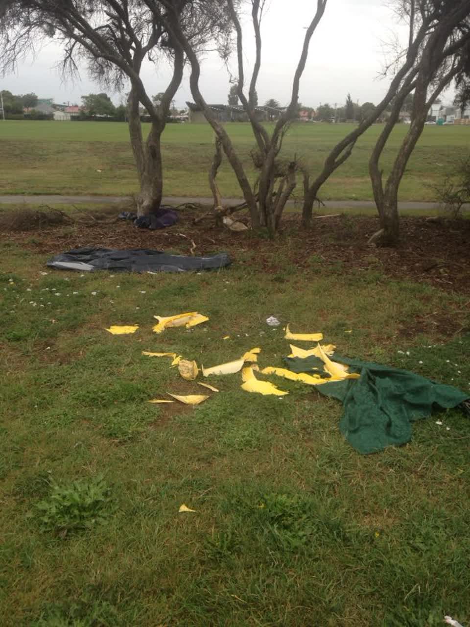 The photograph attached to this parks report
