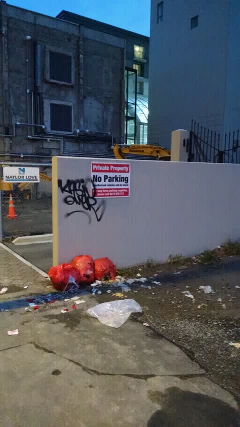 Rubbish/Recycling, a report photo