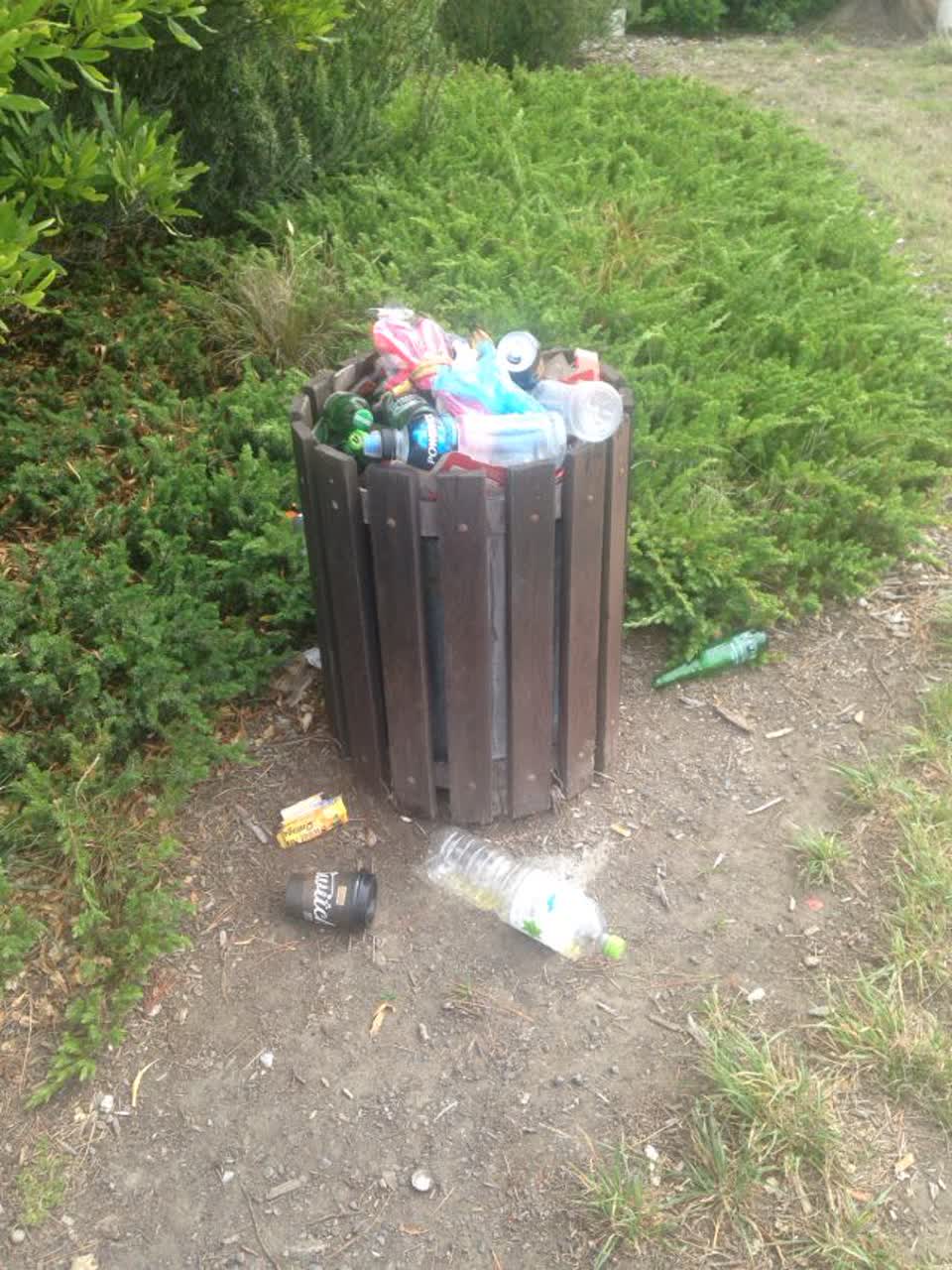 The photograph attached to this parks report