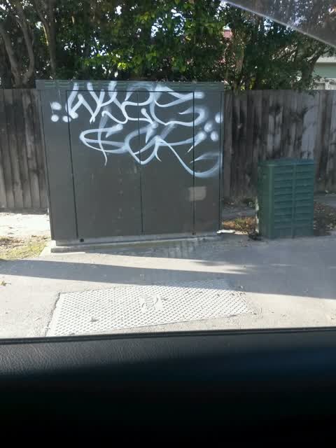 Graffiti, a report photo