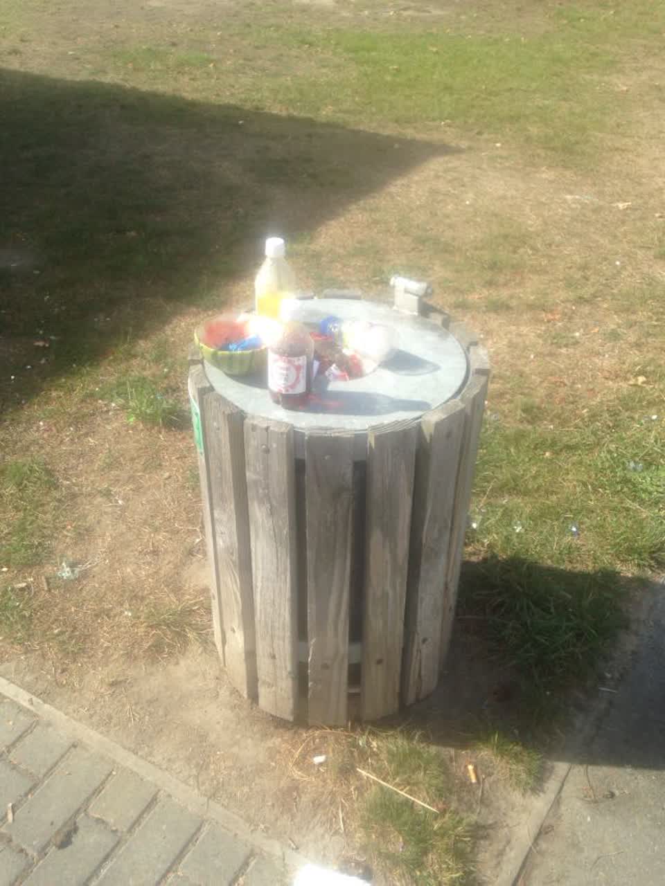 The photograph attached to this parks report